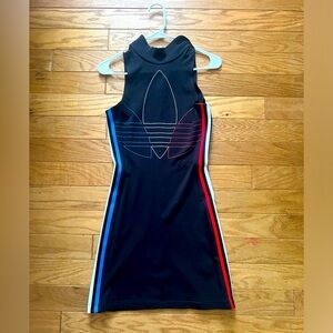 Adidas sleeveless turtleneck mini dress!